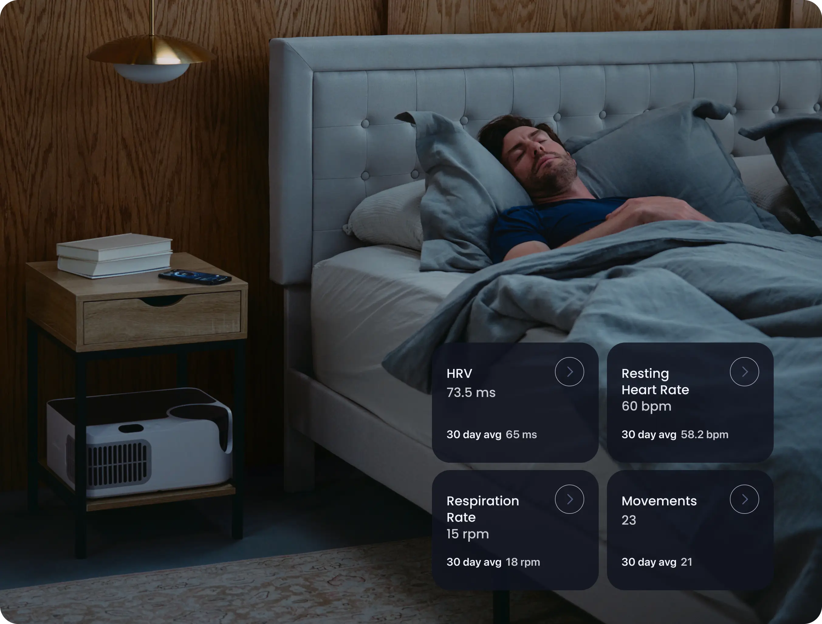 Chilipad Dock Pro Sleep Metrics