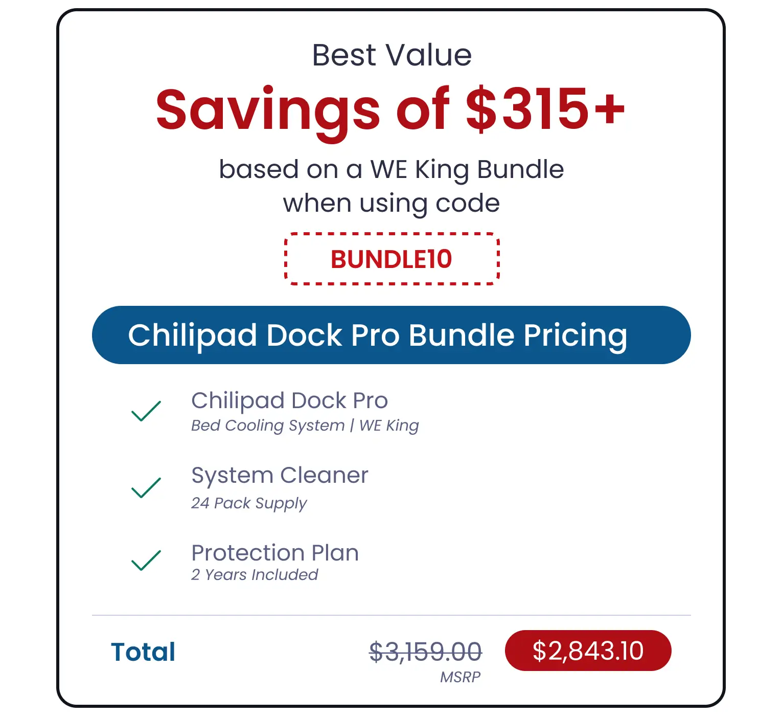 Chilipad Dock Pro Bundle Pricing