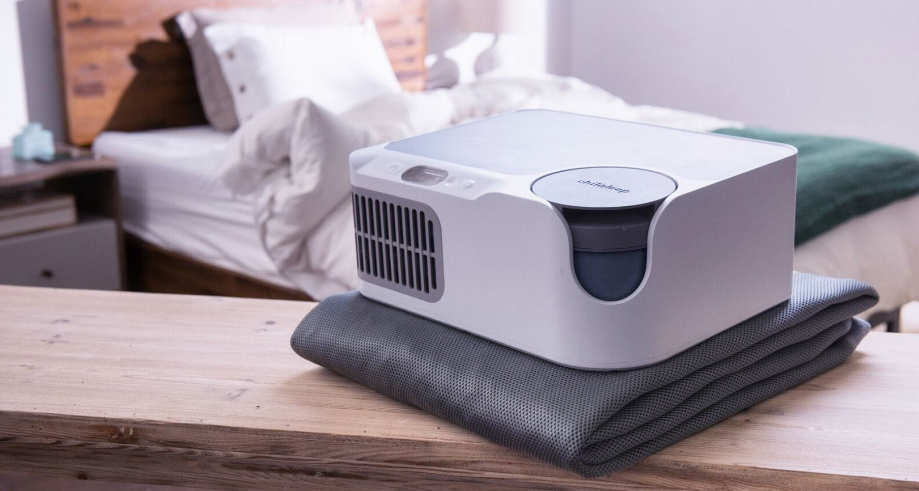 The Dock Pro,  a bed cooling system. 