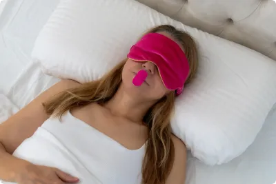 sleeping with mouth tape