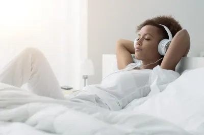 Listening to music can help you sleep