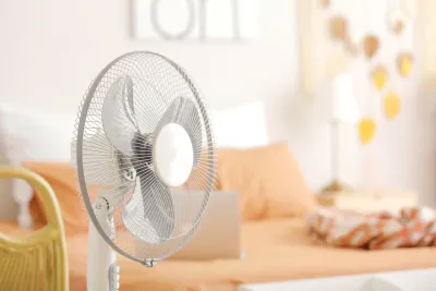 Fan in the bedrooom